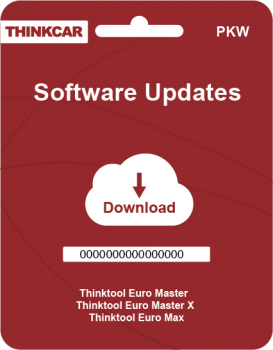 PKW Software Updates für Thinktool Euro Master / Thinktool Euro Master X / Thinktool Euro Max